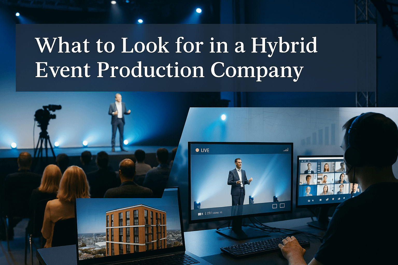 What to Look for in a Hybrid Event Production Company: A Complete Guide for Event Planners
